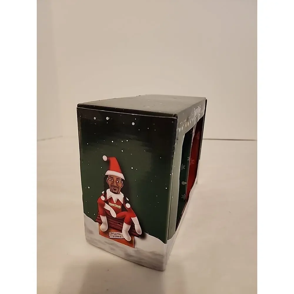 New Snoop Dogg Snoop on the Stoop Christmas Pint Glass Set 2 Glasses